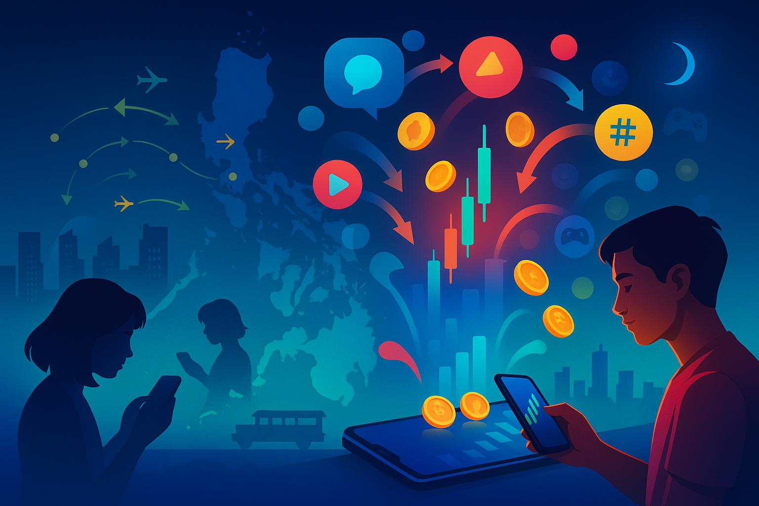 Crypto Market Sentiment in the Philippines: How Social Media Moves Prices