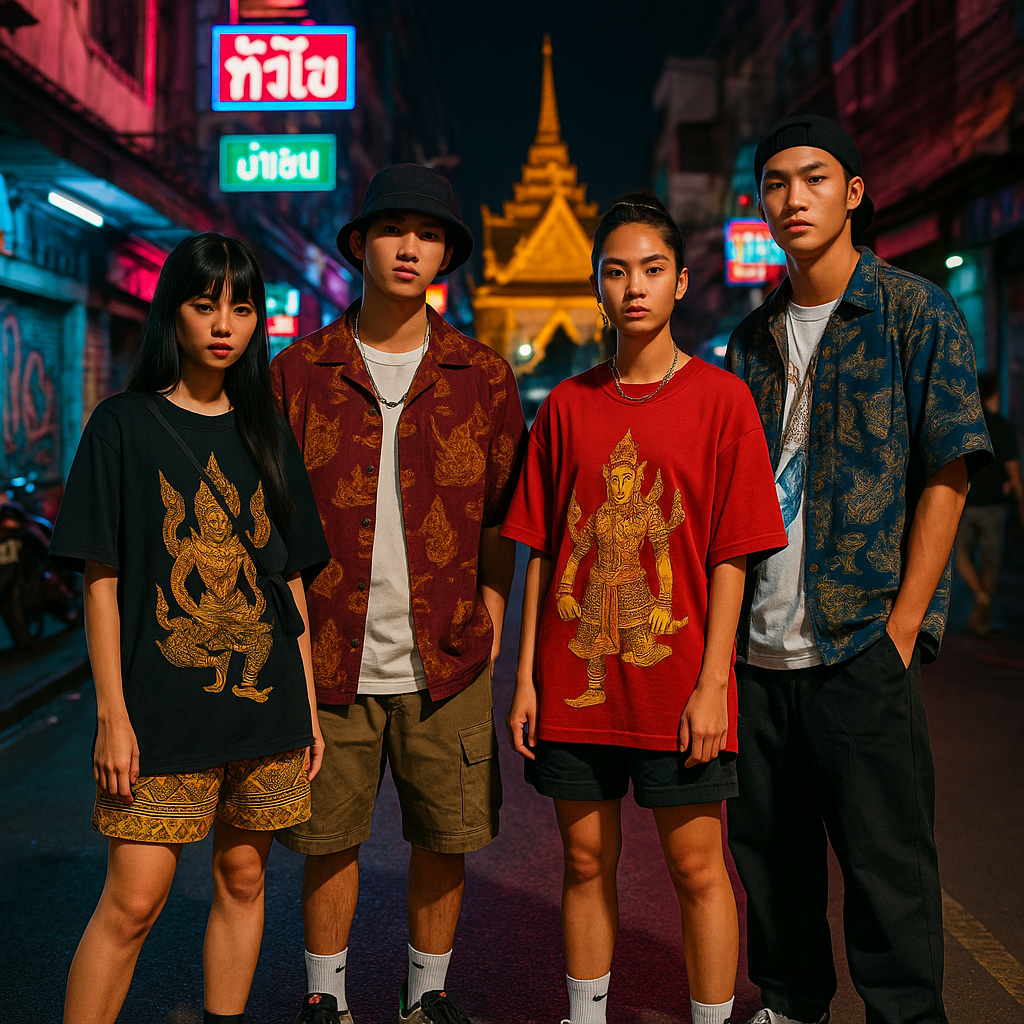 Streetwear Trends in Thailand: The Influence of Influencers and Local Fashion